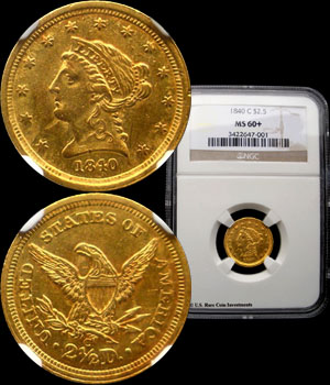 1840-C Quarter Eagle