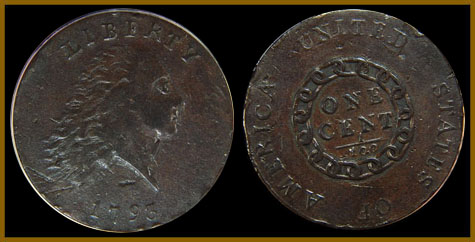 1793 Chain Cent America