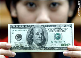 Japan and China lead flight from the dollar