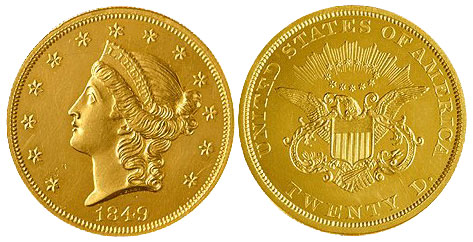 Double Eagle Gold Coins