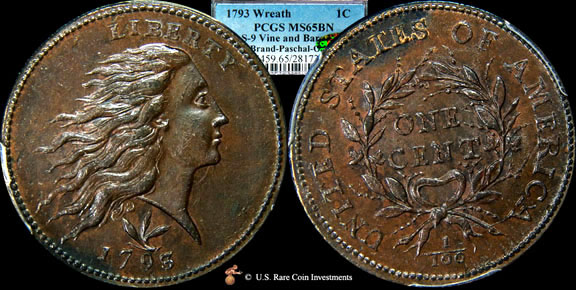1793 Wreath Cent