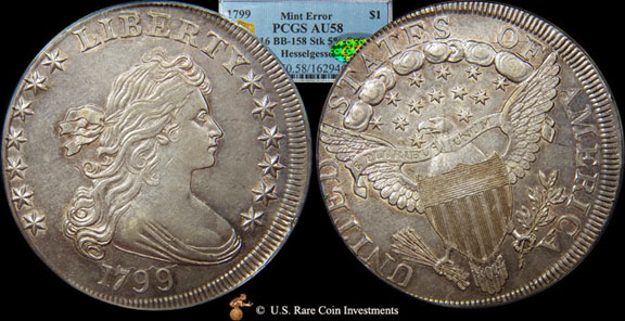 1799+silver+dollar