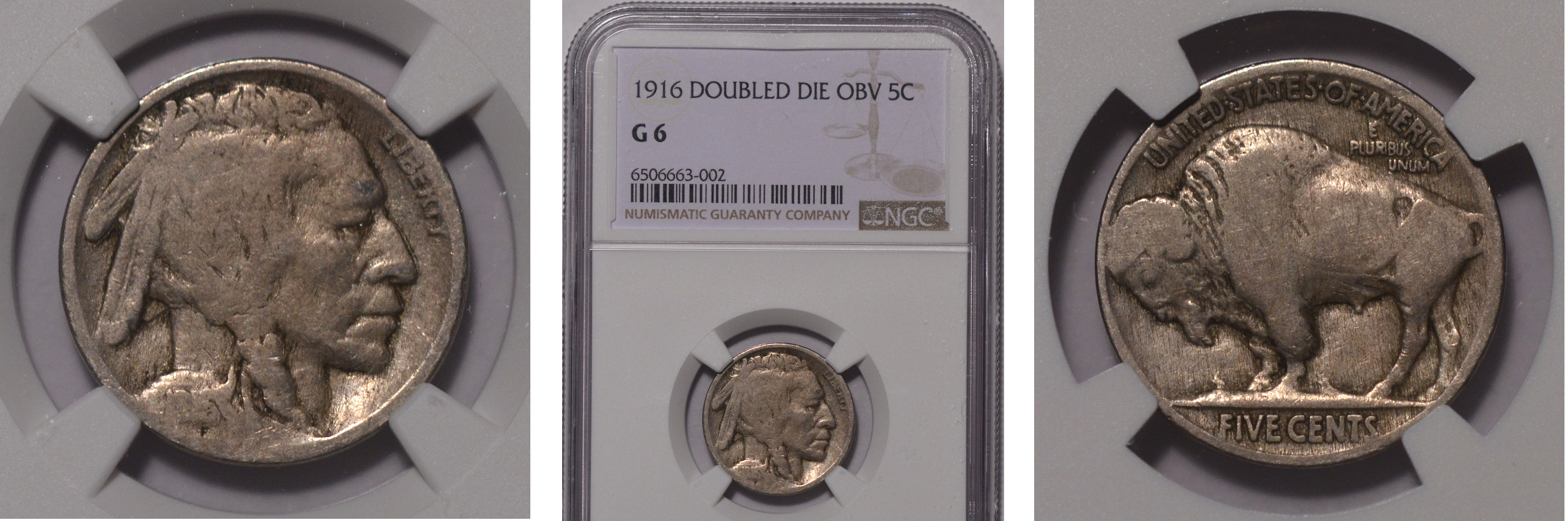 1916 PCGS GD06 Buffalo Nickel