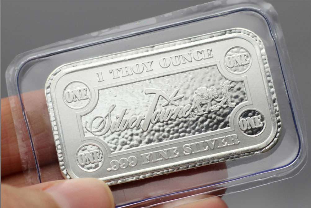 SilverTowne Money Bars 1oz .999 Silver Bar