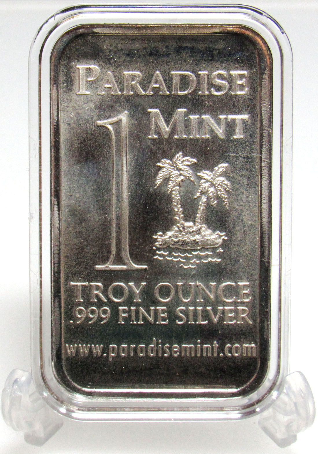 Paradise Mint 1 Troy Ounce .999 Fine Silver